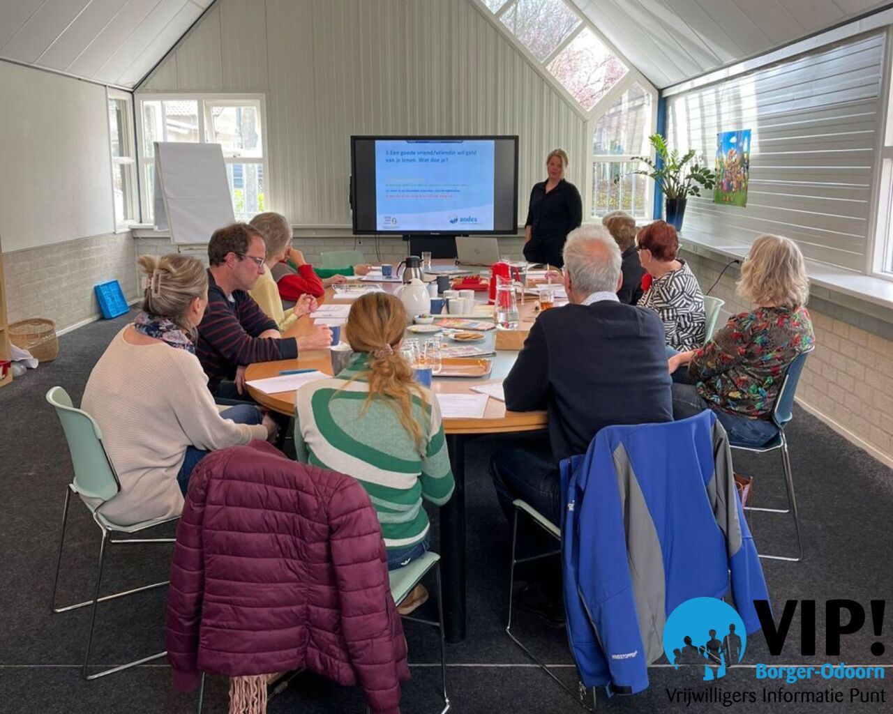 Succesvolle training over geldwijsheid voor vrijwilligers!